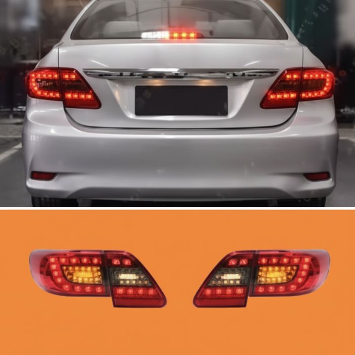 Toyota Corolla LED Tail Lamps (2012-2013) | Modern LED Rear Upgrade