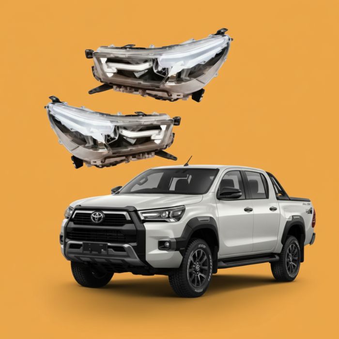 OEM Style Headlights | Toyota Hilux Rocco 2021-2024 Factory Replacement