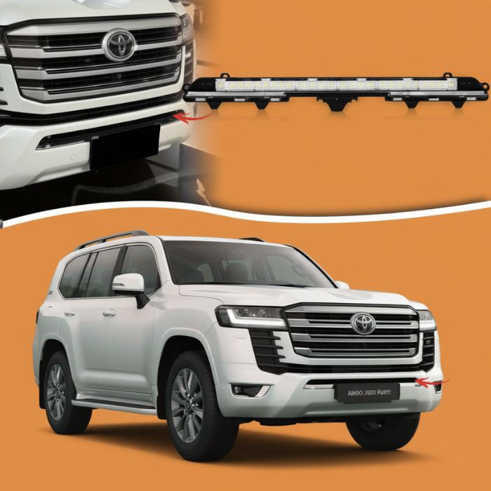 Front Bumper Lower Grill OEM | Toyota Land Cruiser LC300 2022–2024