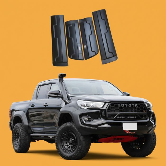 Door Cladding Hamer Design / Toyota Hilux Revo 2016-2024 | Side Body Armor