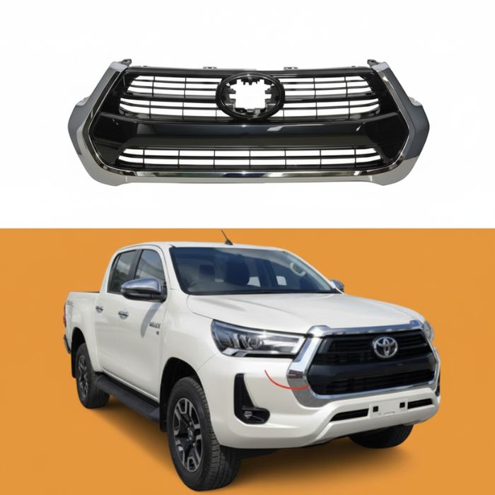 OEM Front Grill | Toyota Hilux Revo 2021–2023 Original Style Grill Pakistan