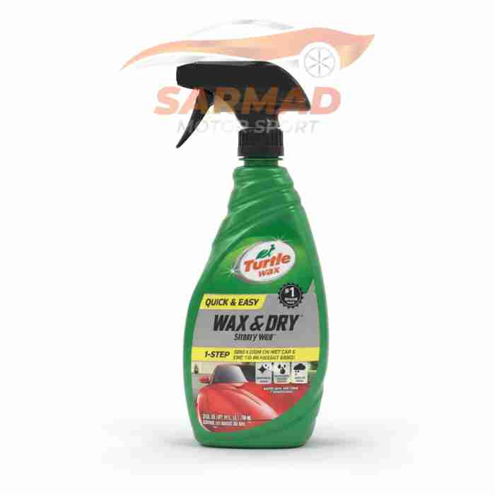 Turtle Wax and Dry Spray Wax | Instant Shine and Protection